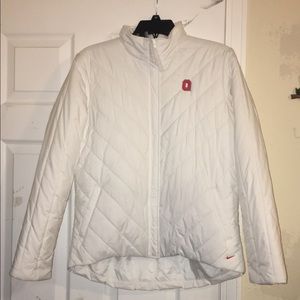 White Ohio state jacket